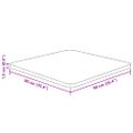vidaXL Štvorcová stolová doska bledohnedá 90x90x1,5 cm lakovaný dub