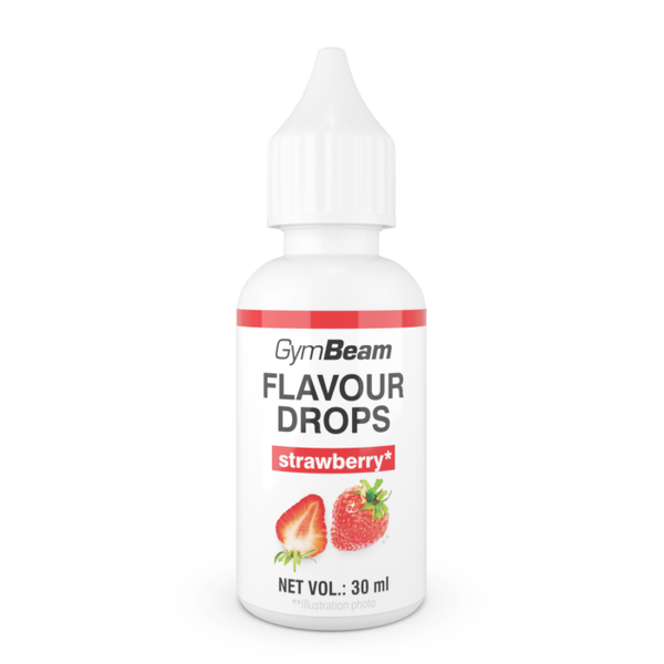Flavour Drops - GymBeam, jahoda