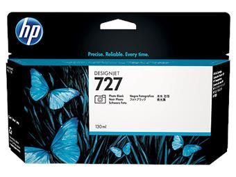 HP no 727 - čierna foto ink.kazeta veľká, B3P23A