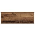 vidaXL Úložná krabica Staré drevo 102 x 35 x 35 cm Kompozitné drevo