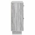 vidaXL Servírovacia skriňa Sivá sonoma 66 x 34,5 x 90 cm