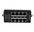 MHPower POE-PAN4-ENC 4-portový pasívny PoE panel s krytom