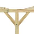 vidaXL Pergola k stene domu 4x3x2,1 m, drevo