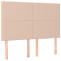 vidaXL Boxspring posteľ s matracom kapučínová 140x200 cm umelá koža