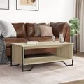 vidaXL Konferenčný stolík dub sonoma 100x51x40 cm kompozitné drevo