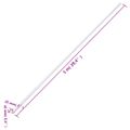 vidaXL Káblový rozvod 25x16 mm 30 m PVC