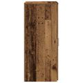 vidaXL Úložná skriňa Old Wood 50x45x103,5 cm Konštrukcia dreva