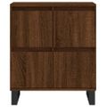 vidaXL Komoda hnedý dub 60x35x70 cm spracované drevo