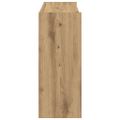 vidaXL Regál na topánky dub artisan 80x25x62 cm kompozitné drevo