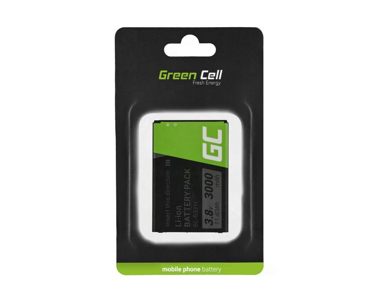 Green Cell BP46 batéria BL-53YH pre smartfón LG G3 D850 D855 Optimus