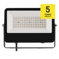 LED reflektor AVENO čierny, 48W neutrálna biela