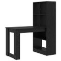 vidaXL Stôl Čierny dub Kompozitné drevo 122 x 67 x 145 cm