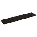 vidaXL Stolová doska tmavohnedá 200x50x(2-4)cm ošetrený masív hrany