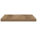 vidaXL Nástenné police 4 ks dub artisan 40x20x1,5 cm kompozitné drevo