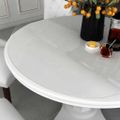 vidaXL Chránič na stôl priehľadný Ø 70 cm 1,6 mm PVC
