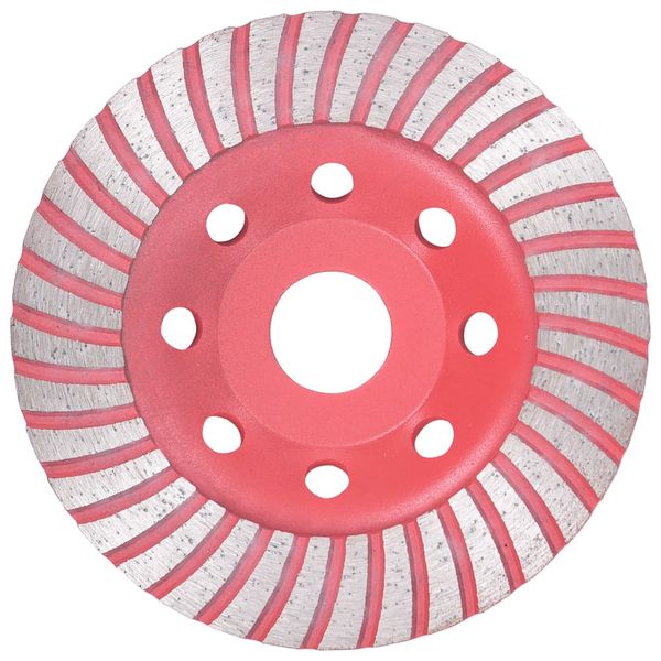 vidaXL Diamantový brúsny kotúč s turbom 115 mm