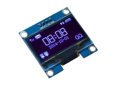 Displej OLED 0,96", 128x64 znakov, IIC/I2C, 4 konektorov, modrý
