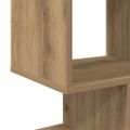 vidaXL Rozdeľovacia knižnica dub artisan 92x29x112 cm kompozitné drevo