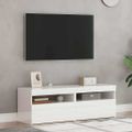 vidaXL TV skrinky s LED svetlami 2 ks lesklé biele 60x35x40 cm
