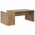 vidaXL Konferenčný stolík Remeselný dub 90 x 45 x 35 cm