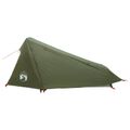 vidaXL Tunelový stan 215 x 100 x 90 cm Olivovo zelená Polyester a oceľ