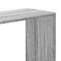 vidaXL Knižnica 5-poschod. sivá sonoma 45x23,5x162,5cm kompozit. drevo