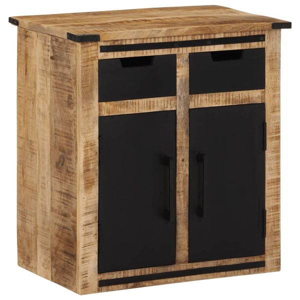 vidaXL Komoda s 2 zásuvkami 55x35x60 cm masívny mangovník