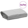 vidaXL Celta sivá 5x7 m 650 g/m²