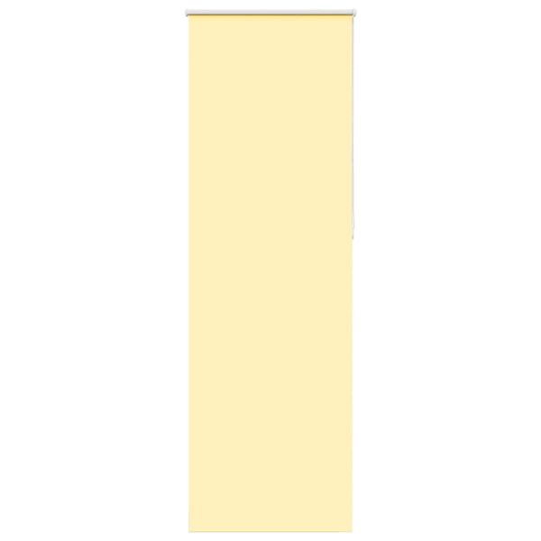 vidaXL Zatemňovacia roleta žltá 65x210 cm šírka látky 60,7 cm polyester