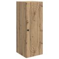 vidaXL Nástenná skrinka 33 x 34,5 x 90 cm Kompozitné drevo Dub artisan