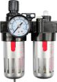 Regulátor tlaku vzduchu 1/2", 0-1MPa, s filtrem a přimazáváním