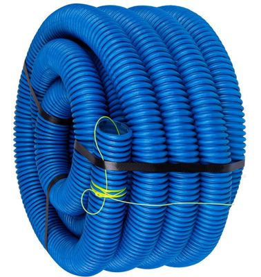 Rúrka ohybná inštalačná HDPE 40/33mm flexibilná 450N modrá 25m Trubka ohebná instalační HDPE 40/33mm flexibilní 450N modrá 25m