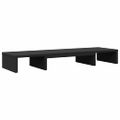 vidaXL Podstavec pod monitor čierny 80x24x10,5 cm kompozitné drevo