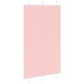 vidaXL Plisovaná roleta ružová 115x200 cm šírka látky 114,4 cm polyester
