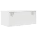 vidaXL TV skrinky 2 ks biele 60x31x25,5 cm kompozitné drevo