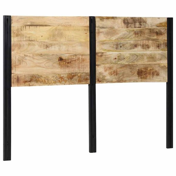 Čelo vidaXL 140 cm z masívneho dreva mango a železo