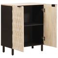 vidaXL Servírovacia skriňa 60 x 33 x 75 cm Masívne mango drevo