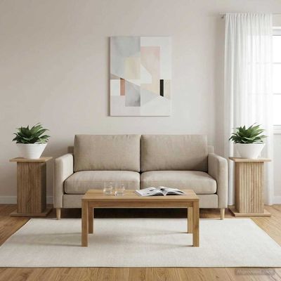 vidaXL Stojan na rastliny 2 pcs Dub sonoma 30,5 x 30 x 43 cm