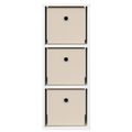 vidaXL Servírovacia skriňa so zásuvkou Biela 25,5 x 22 x 69,5 cm