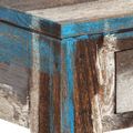 vidaXL Konzolový stolík vo vintage štýle masívne drevo 118x30x80 cm