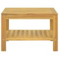 vidaXL Konferenčný stolík 60x60x40 cm masívne teakové drevo