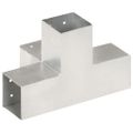 vidaXL Trámová spojka v tvare X 81x81 mm pozinkovaný kov