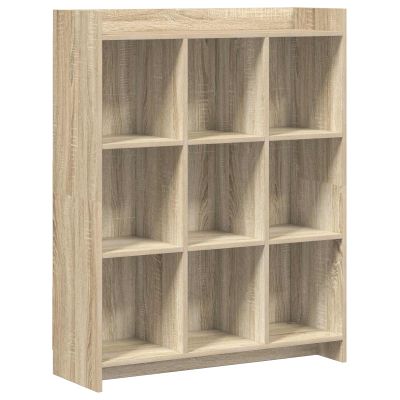 vidaXL Knižnica Dub sonoma 87,5 x 30 x 111 cm Kompozitné drevo