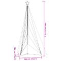 vidaXL LED vianočný stromček 615 LED teplá biela 404,5 cm