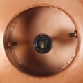 vidaXL Industriálna závesná lampa 25 W medená mangovník 32 cm okrúhla E27