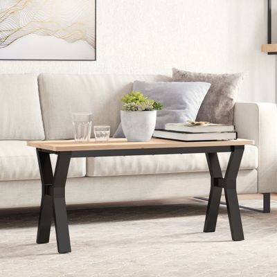 vidaXL Nohy konferenčného stolíka Y-rám 90x30x43 cm oceľ