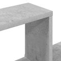 vidaXL Stenná polica Nástenná montáž Betónovo sivá 55 x 15 x 35 cm