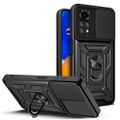 Puzdro Defender Slide pre Xiaomi Redmi Note 11 4G (GLOBAL) / Redmi Note 11s 4G čierne