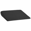vidaXL Podložka na sedadlo Čierna 39 x 38 x 8,5 cm PU pena