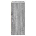 vidaXL Servírovacia skriňa Sivý Sonoma 88,5 x 27,5 x 63,5 cm